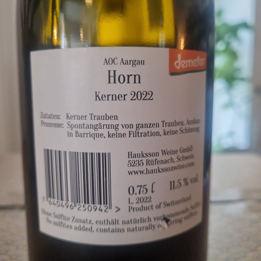Horn | Kerner Orange | 2022 | Demeter