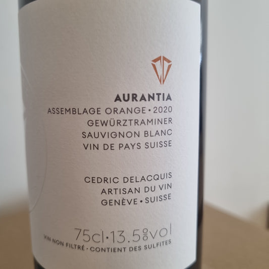 CÉDRIC DELACQUIS | Aurantia 2020 | Orange