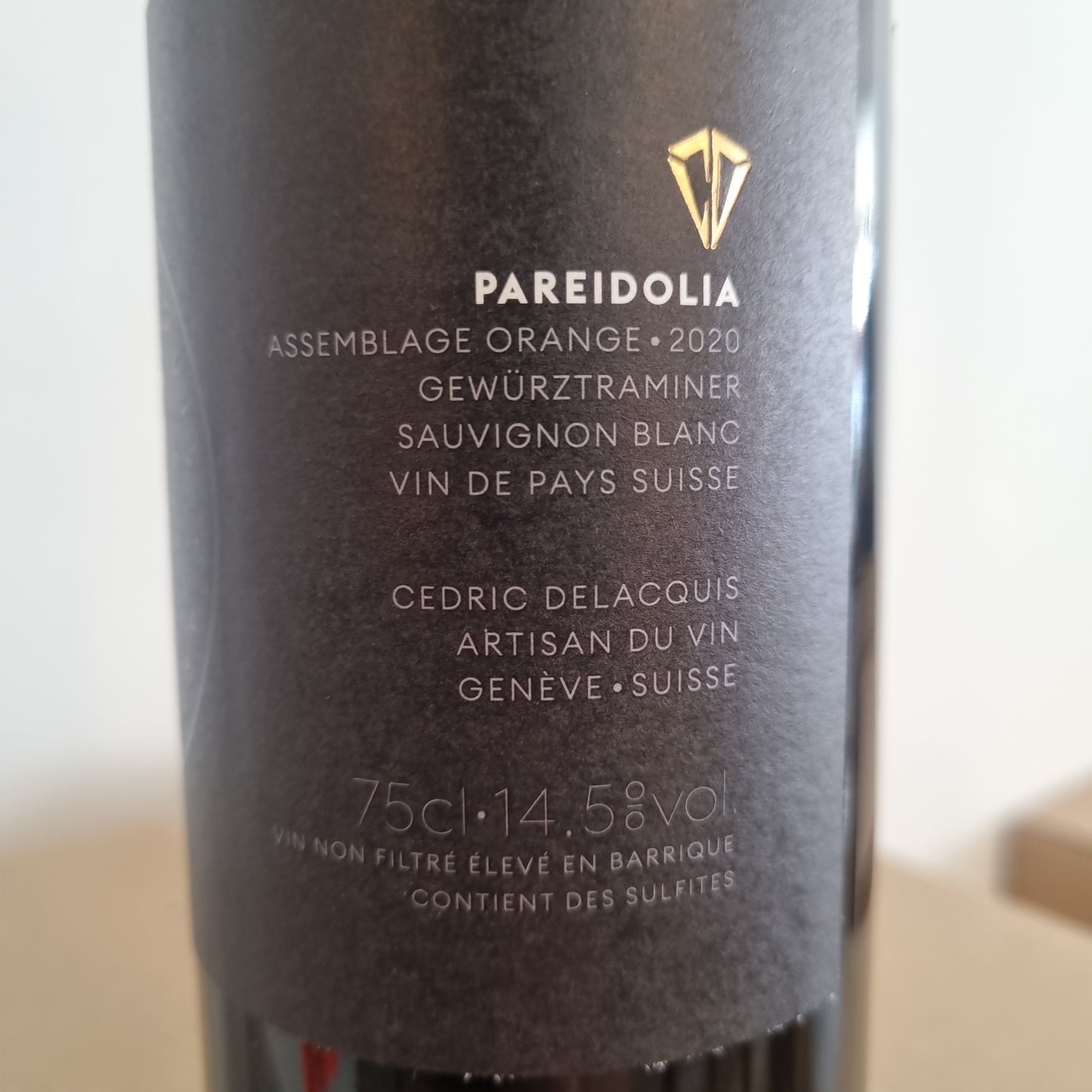 CÉDRIC DELACQUIS | Pareidolia 2020 | Orange