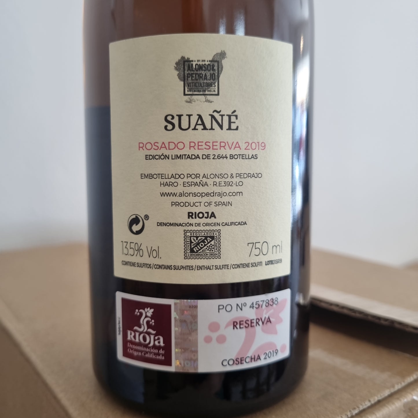 SUAÑÉ | Rosado Reserva 2019