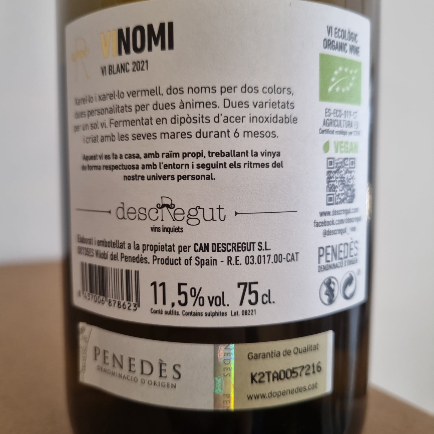 6 Flaschen Vinomi | 2021 | Bio | 50% Rabatt