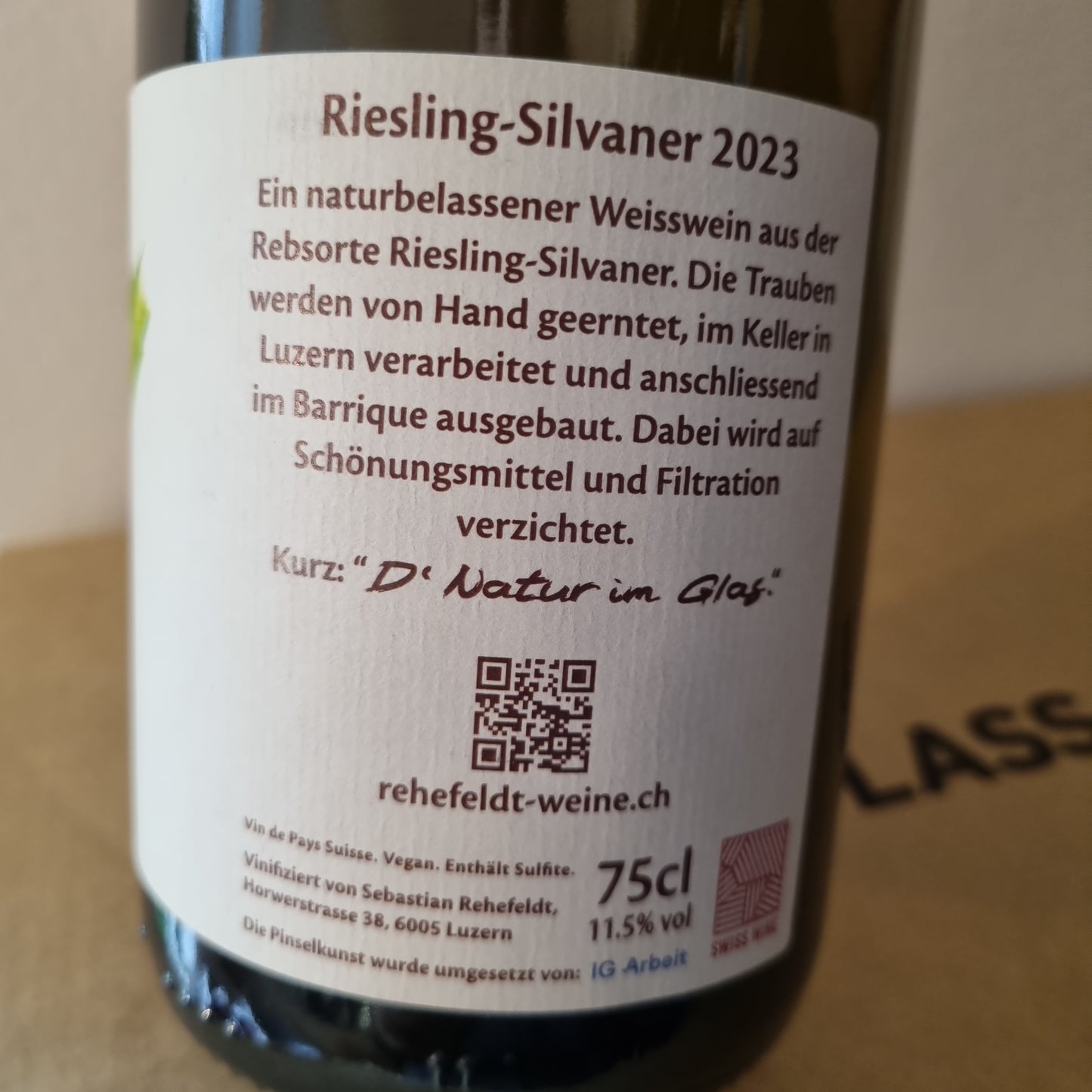 SEBASTIAN REHEFELDT | Riesling-Silvaner 2023