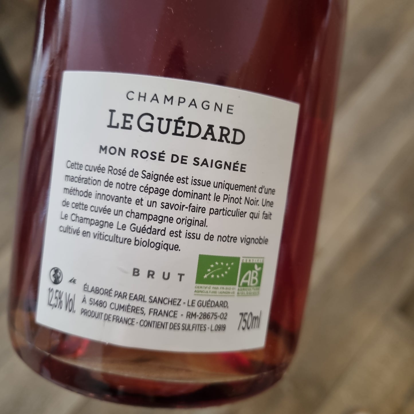 LE GUÉDARD | Mon Rosé de Saignée Brut
