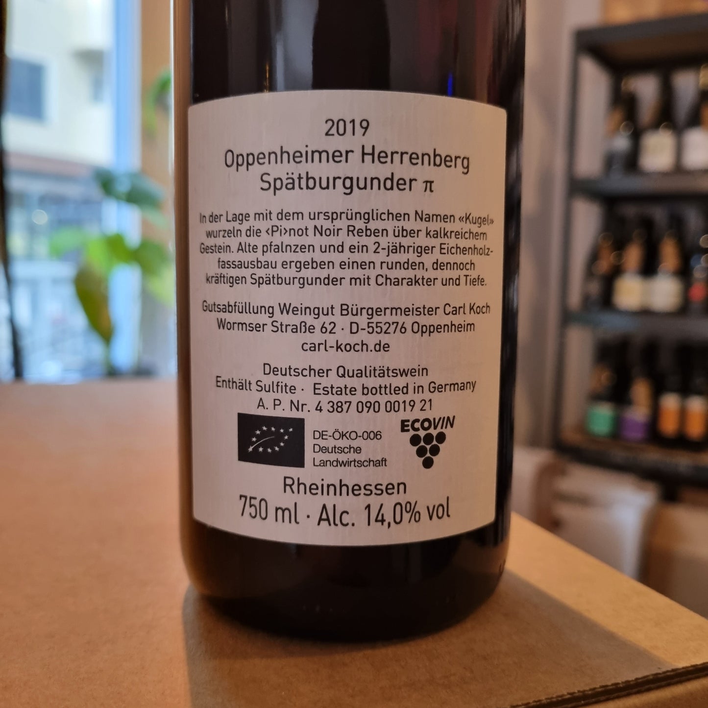 6 Flaschen | Pi Spätburgunder 2019 | BIO