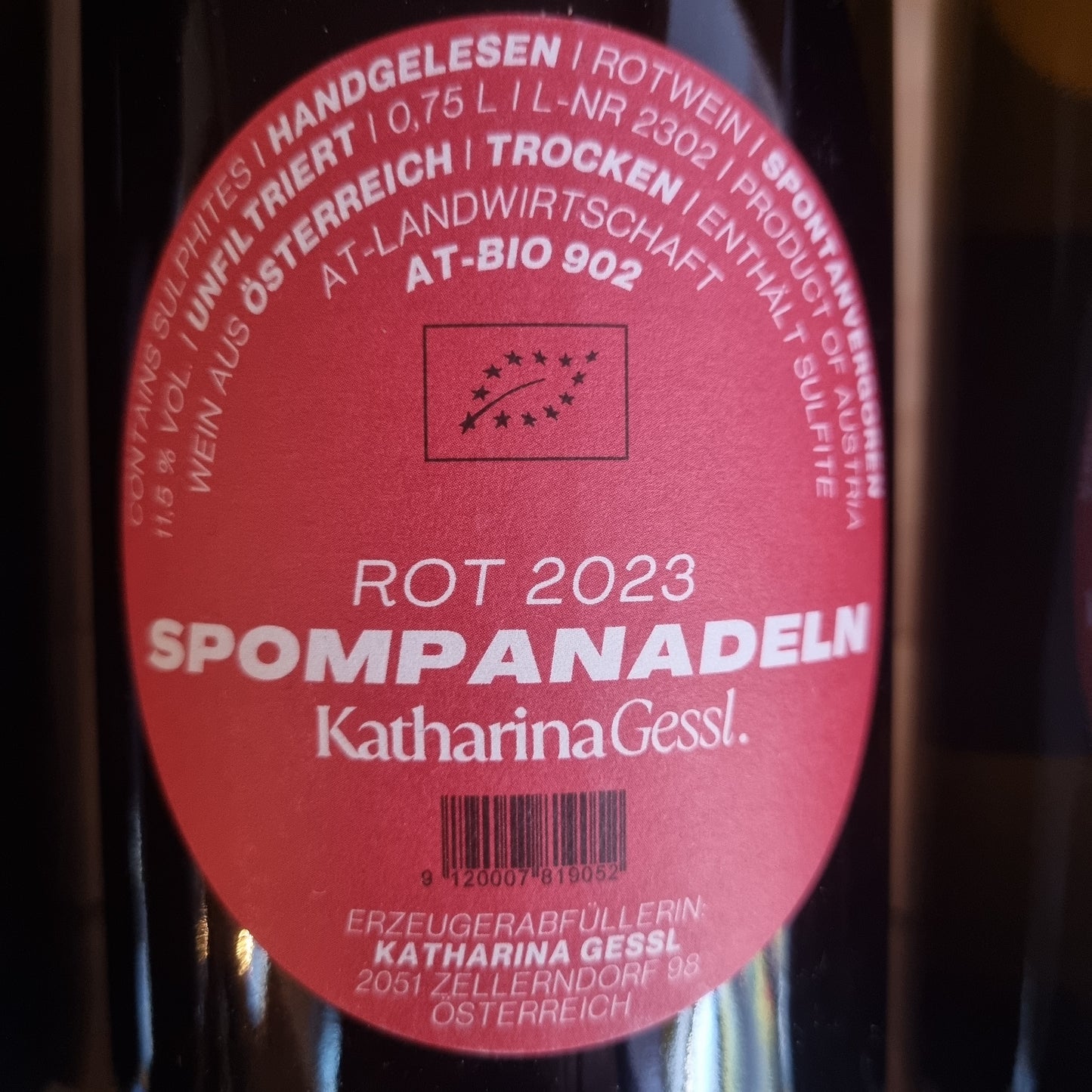 KATHARINA GESSL | Spompanadeln Rot | 2023 | Bio