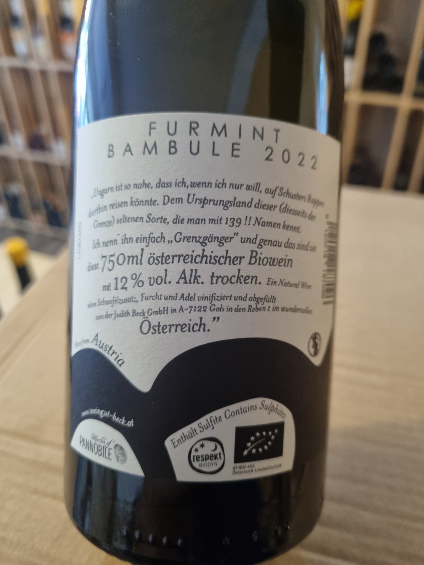 JUDITH BECK | Furmint Bambule! 2022