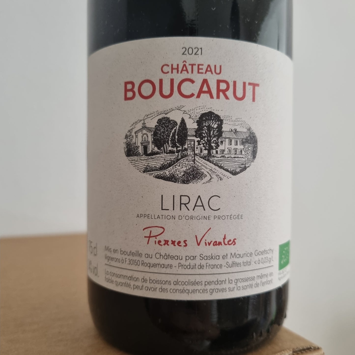 CHÂTEAU BOUCARUT | Lirac Pierres Vivantes 2021 | Magnum