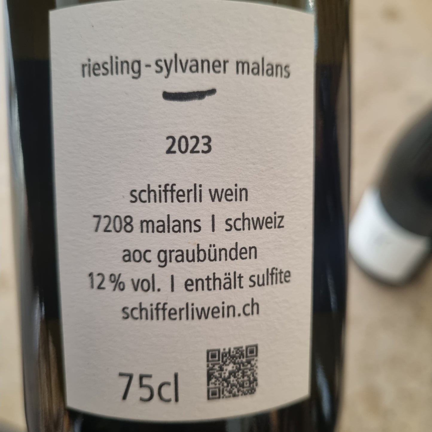 SCHIFFERLI | Riesling-Sylvaner Malans 2023