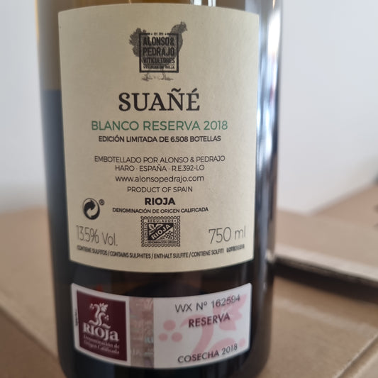 SUAÑÉ Blanco Reserva | 2020