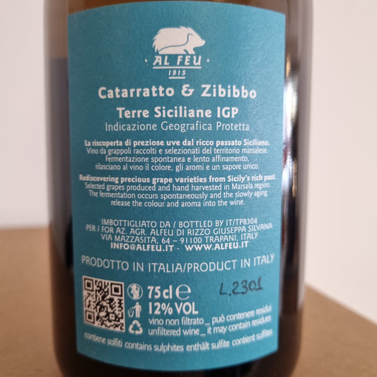 AL FEU | Cataratto & Zibibbo