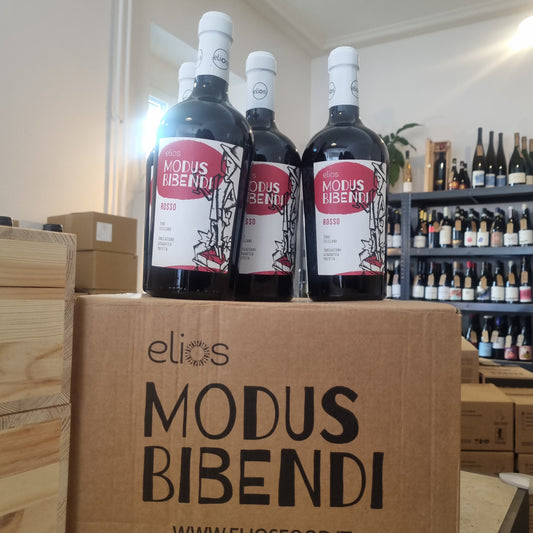 6 Flaschen | ELIOS | Modus Bibendi Rosso 2020 | 50% Rabatt