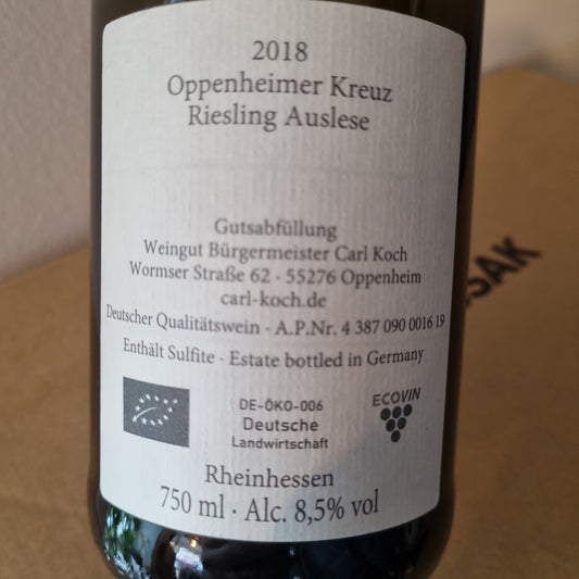 CARL KOCH | Riesling Auslese 2018