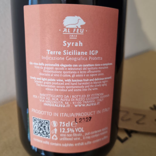 AL FEU | Syrah