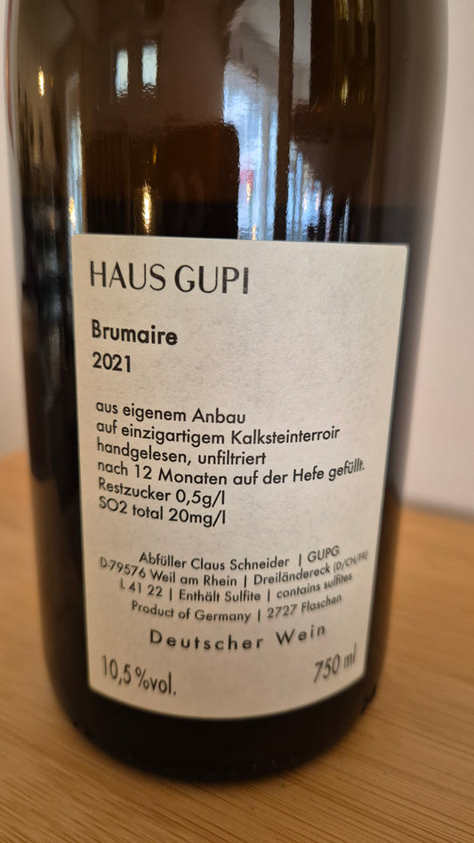 HAUS GUPI (Schneider) | Brumaire 2021