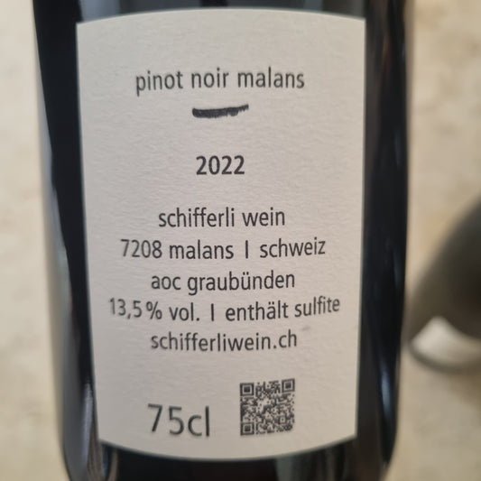 SCHIFFERLI | Pinot Noir Malans 2022