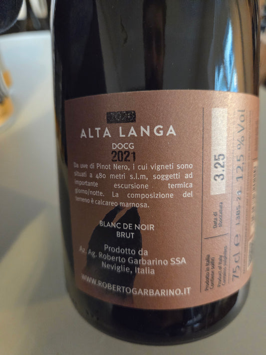 ROBERTO GARBARINO | La Sorgente | Blanc de Noir 2021